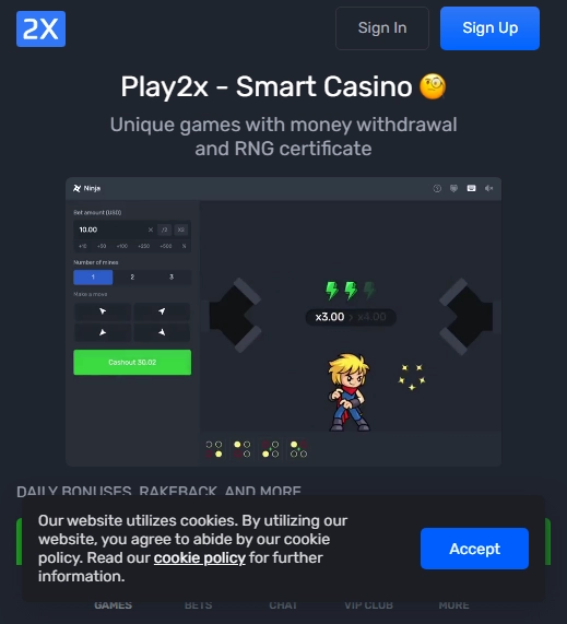 Play2x Casino